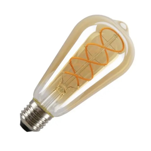 SLV 1008645 LED-Lampe ST64 gold, E27, 4W, 18K, 250lm