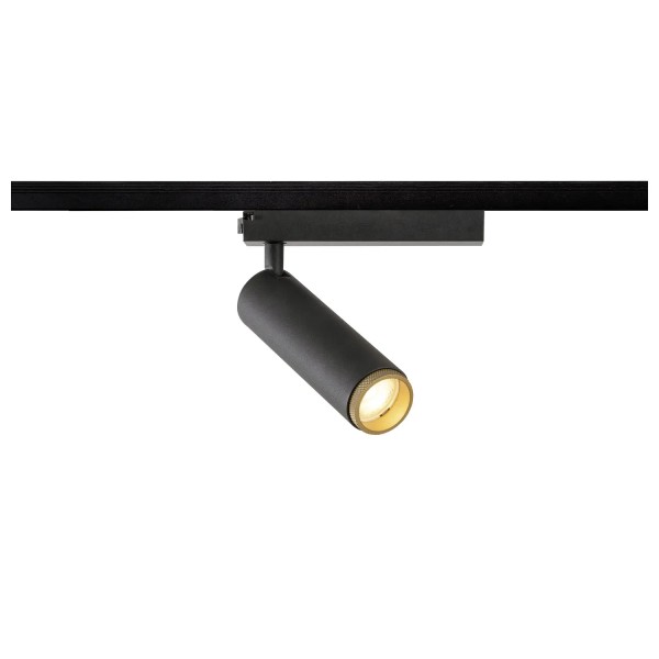 SLV 1008427 Grip! M, LED 1-Phasen Spot, DIM, 20W, 3K, in schwarz/gold