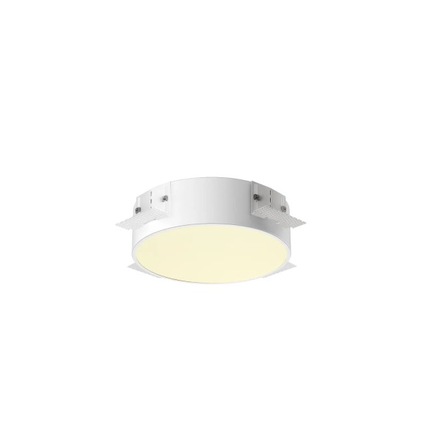 SLV 1008630 Medo 30, LED Einbaulampe, ohne Rahmen, 8W, CCT 3/4K, in weiß