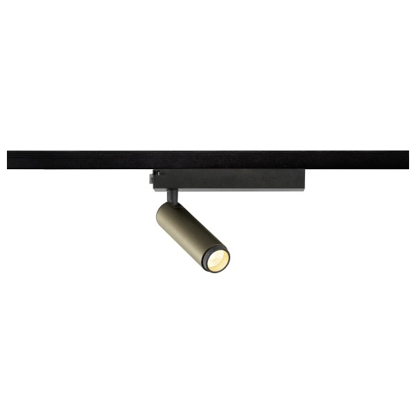 SLV 1008403 Grip! S, LED 1-Phasen Spot, 11W, Dim to Warm 2-3K, in bronze/schwarz