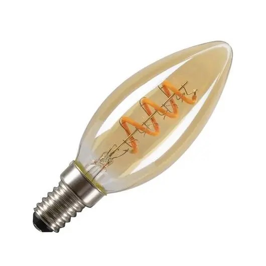 SLV 1008648 LED-Lampe C35, E14, gold, DIM, 2W, 22K, 80lm