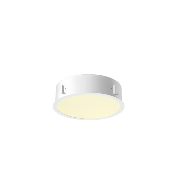 SLV 1008629 Medo 30, LED Einbaulampe, mit Rahmen, 8W, CCT 3/4K, in weiß