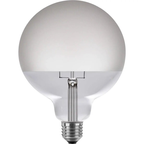 SLV 1008157 LED-Lampe Globe 125 Half Moon, E27, DIM, 6.5W, 27K, 650lm